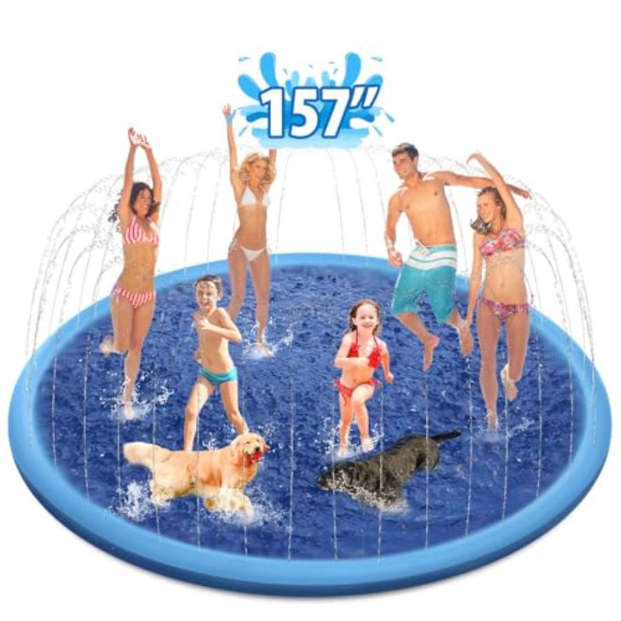 Sprinkler Splash Pad - Outdoor splash pad for kids and