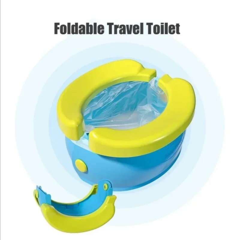 Kids Outdoor Urinal - Portable Foldable Baby Potty Training Seat