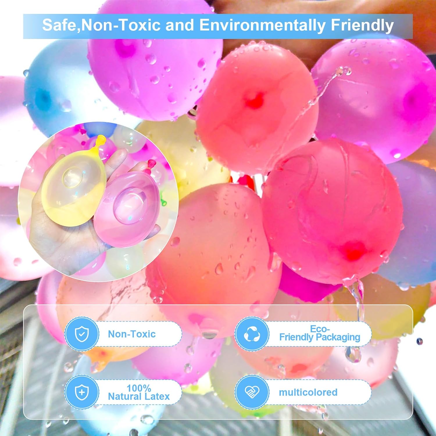 Water Balloons Self Sealing, R - đánh giá và giá Kids Outdoor Water Toys