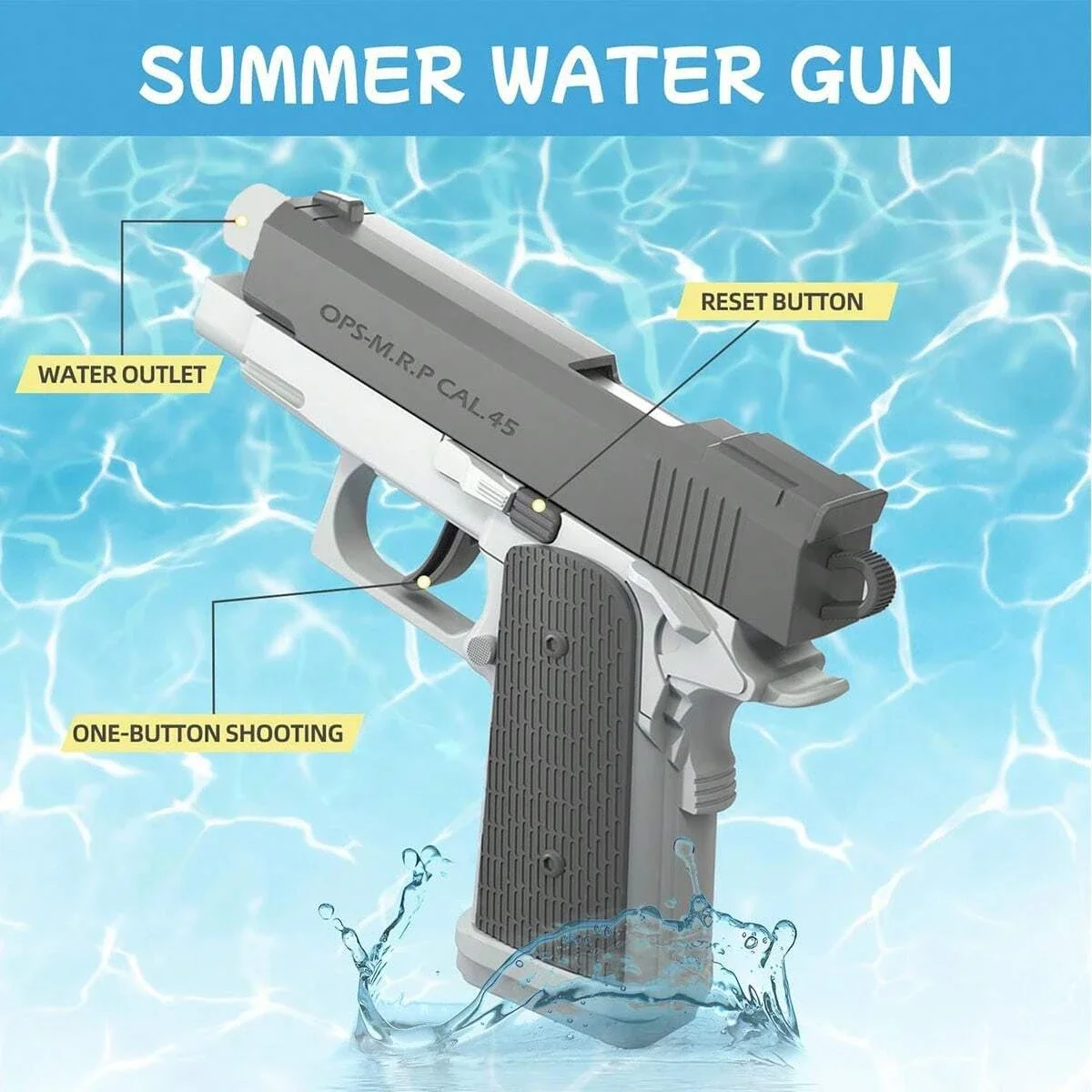 Toy Water Guns Pistol Toy Squi - đánh giá và giá Kids Outdoor Water Toys
