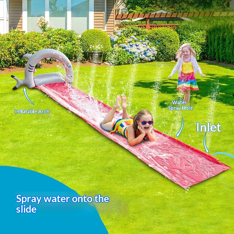 Inflatable Whale Water Slide S - đánh giá và giá Kids Outdoor Water Toys