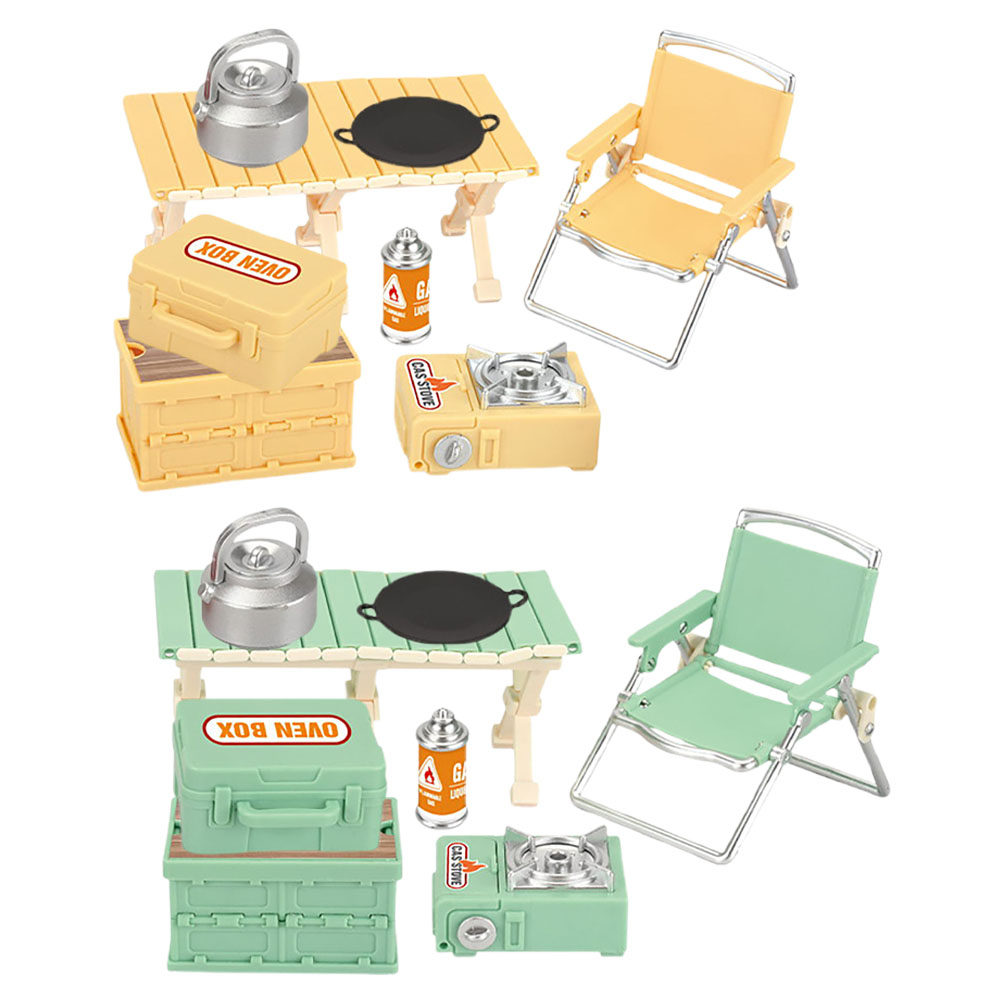 16Pcs Compact Miniature Outdoo - đánh giá và giá Kids Outdoor Chair Plastic
