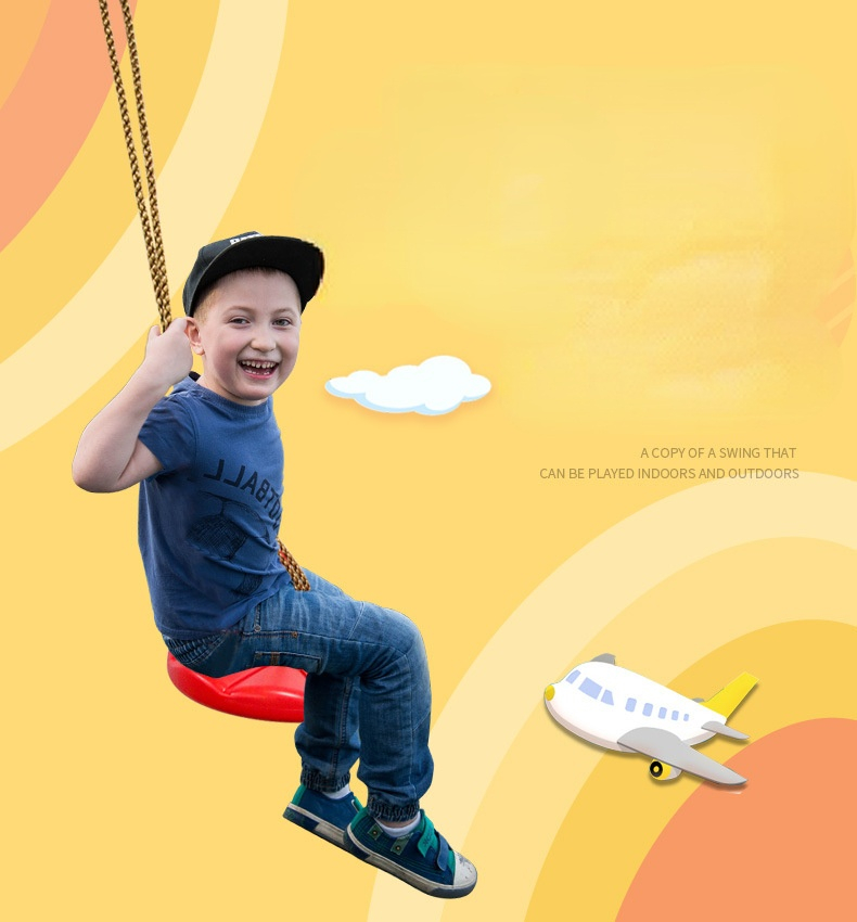 Children's Disc Swing Kid Indo - đánh giá và giá Kids Outdoor Climbing Frame