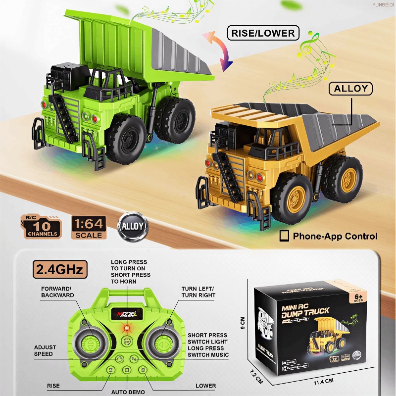 1:64 Remote Control and Alloy  - đánh giá và giá Kids Outdoor Vehicles