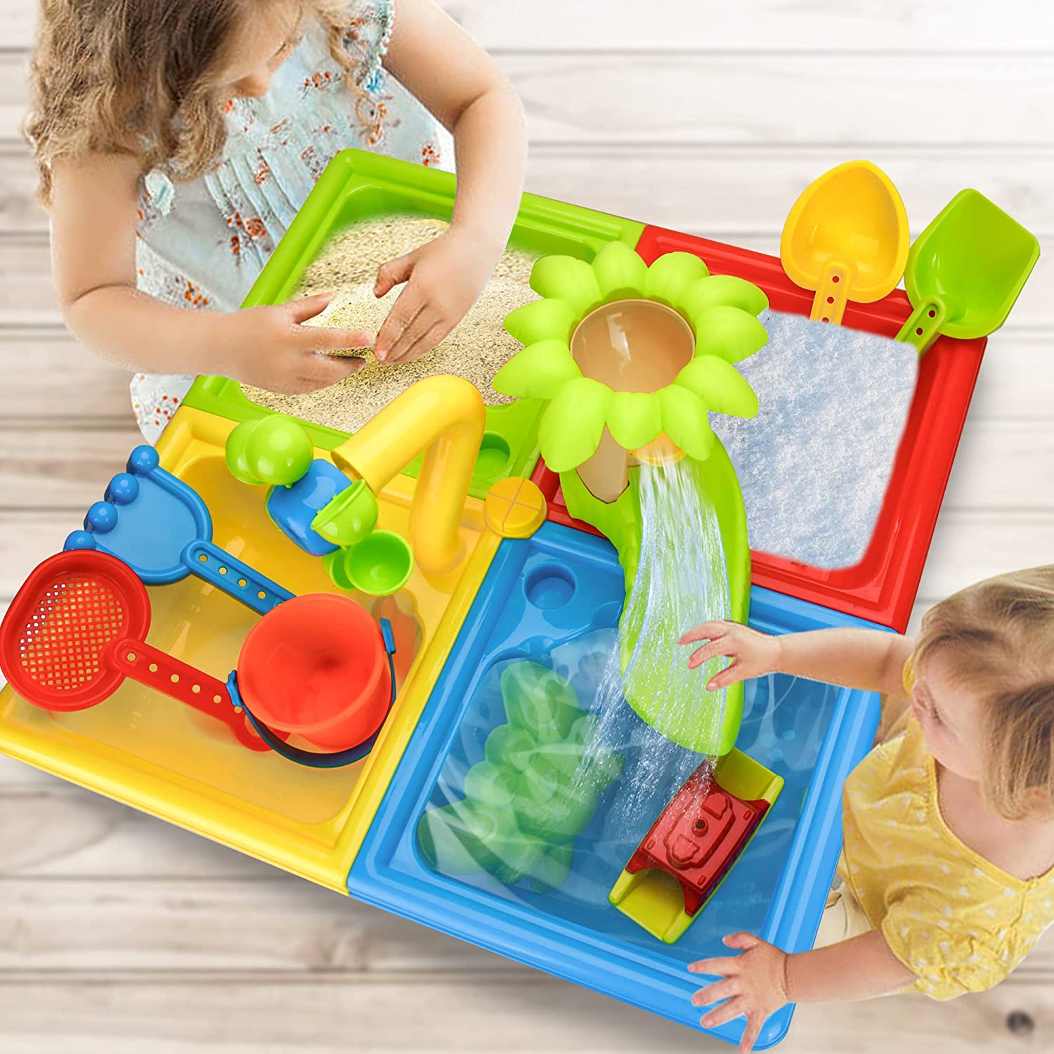 Beach Table Sand Play Toys Chi - đánh giá và giá Kids Outdoor Water Toys
