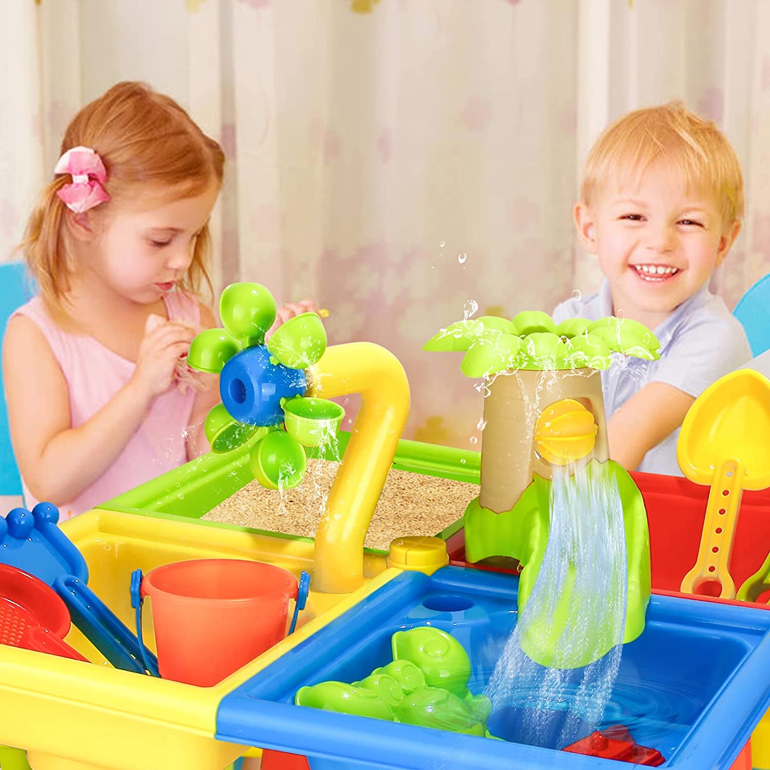 Beach Table Sand Play Toys Chi - đánh giá và giá Kids Outdoor Water Toys