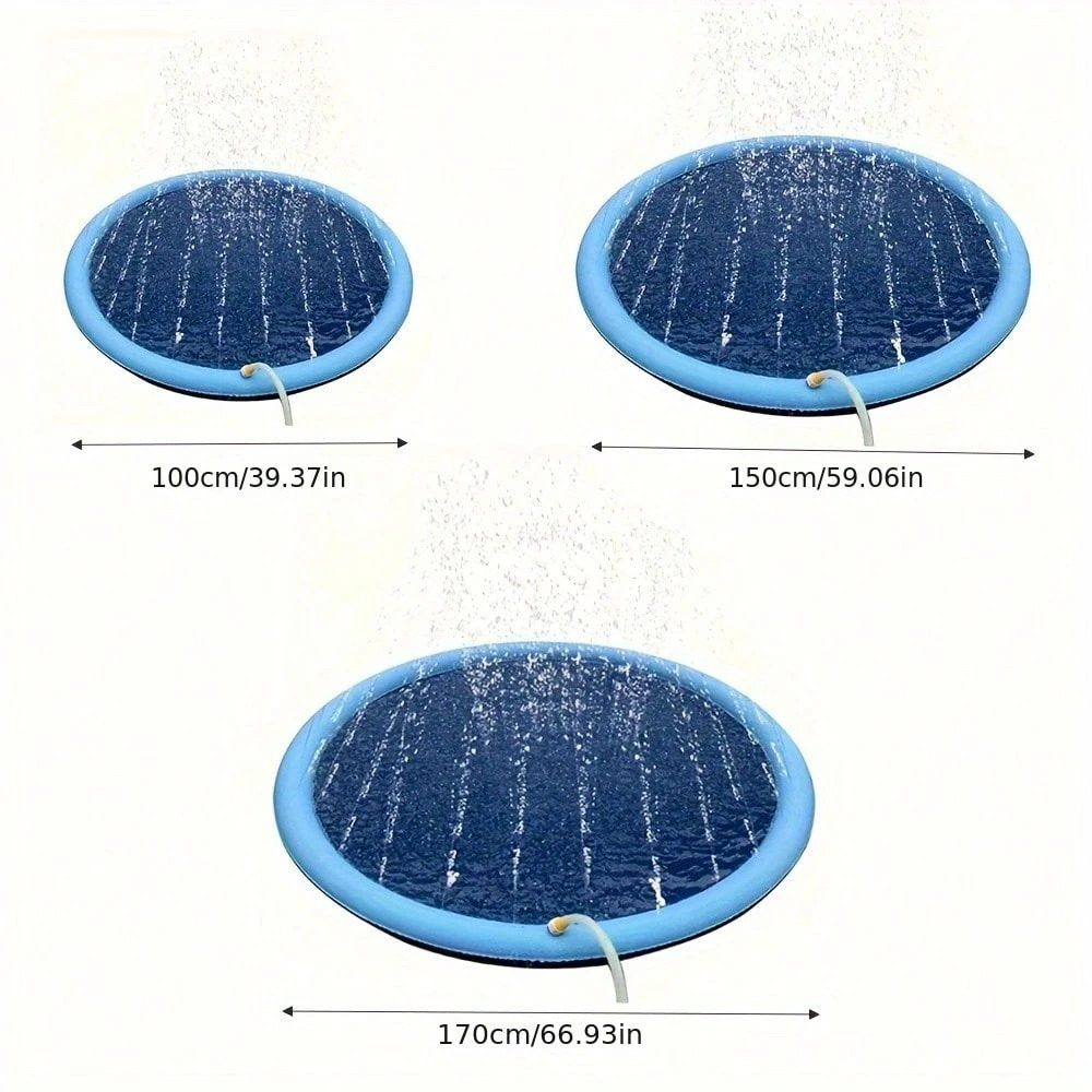 Dog Splash Pad Thick Sprinkler - đánh giá và giá Sprinkler Splash Pad