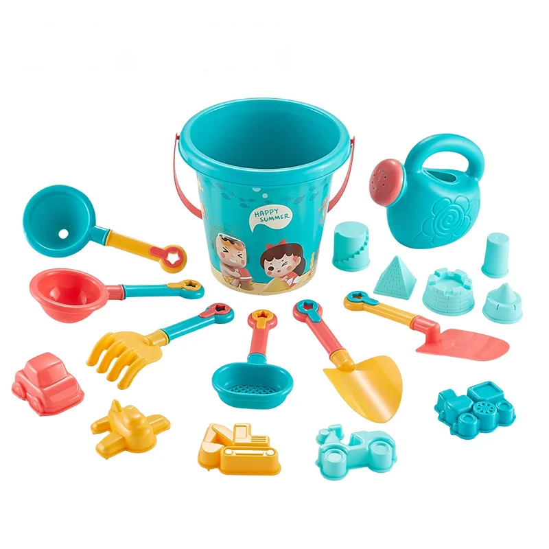 18PCS Beach Toy Set Bucket Sea - đánh giá và giá Kids Outdoor Vehicles
