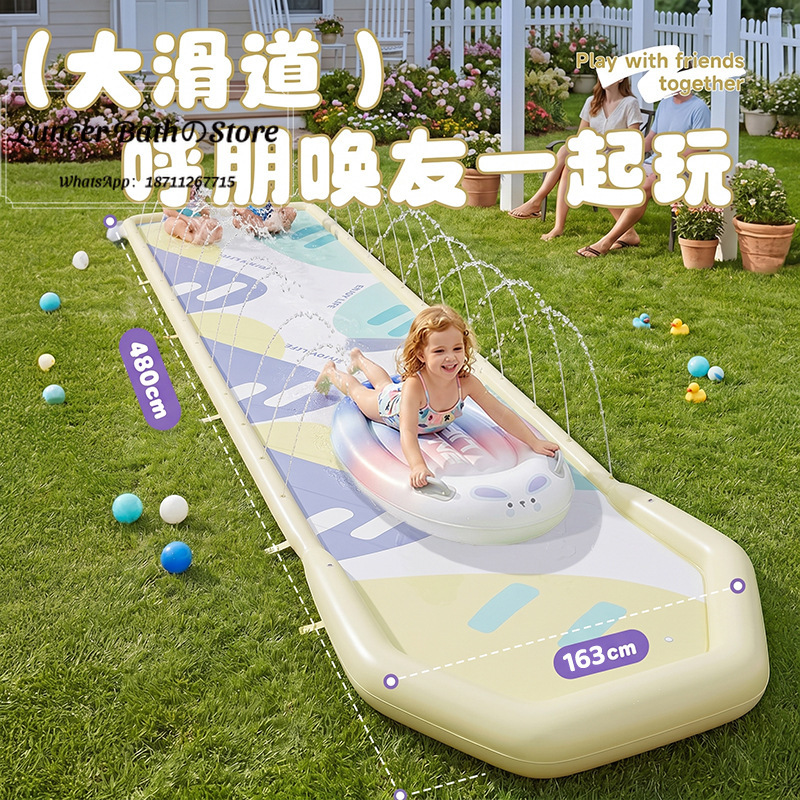 Cross-border PVC waterslide Ou - đánh giá và giá Outdoor Children'S Park