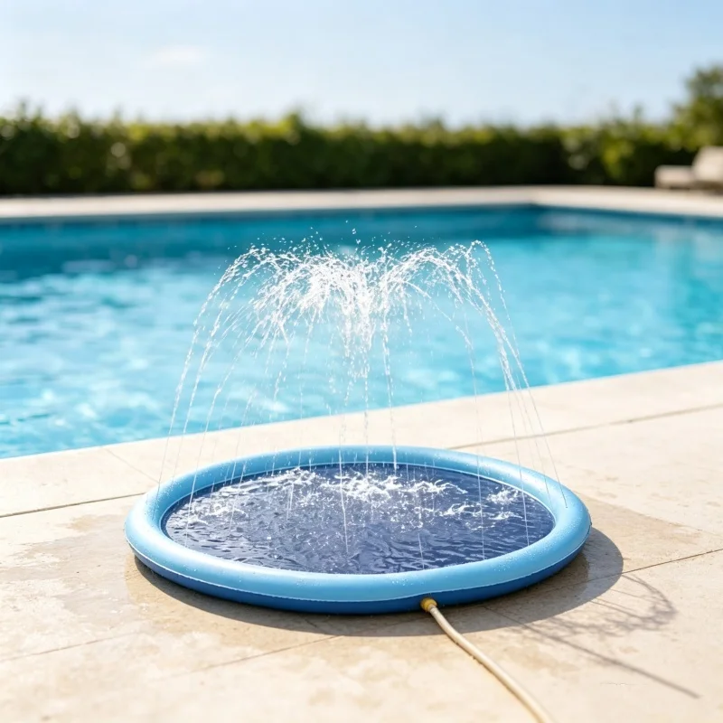 Thickened Anti Slip Splash Pad - đánh giá và giá Sprinkler Splash Pad