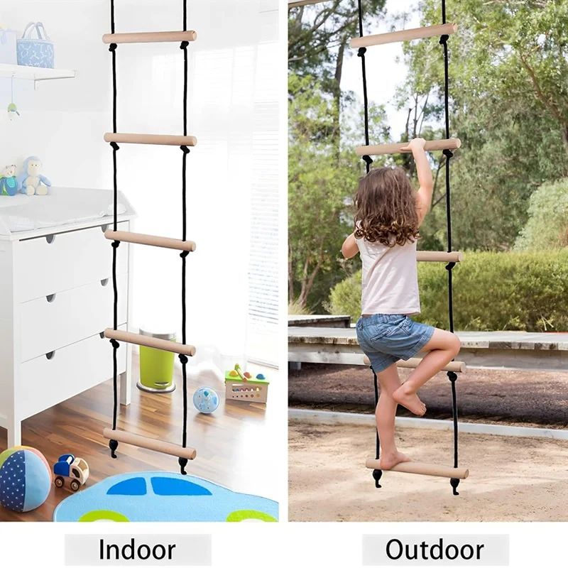 Children Climbing Rope Ladder  - đánh giá và giá Kids Outdoor Gear