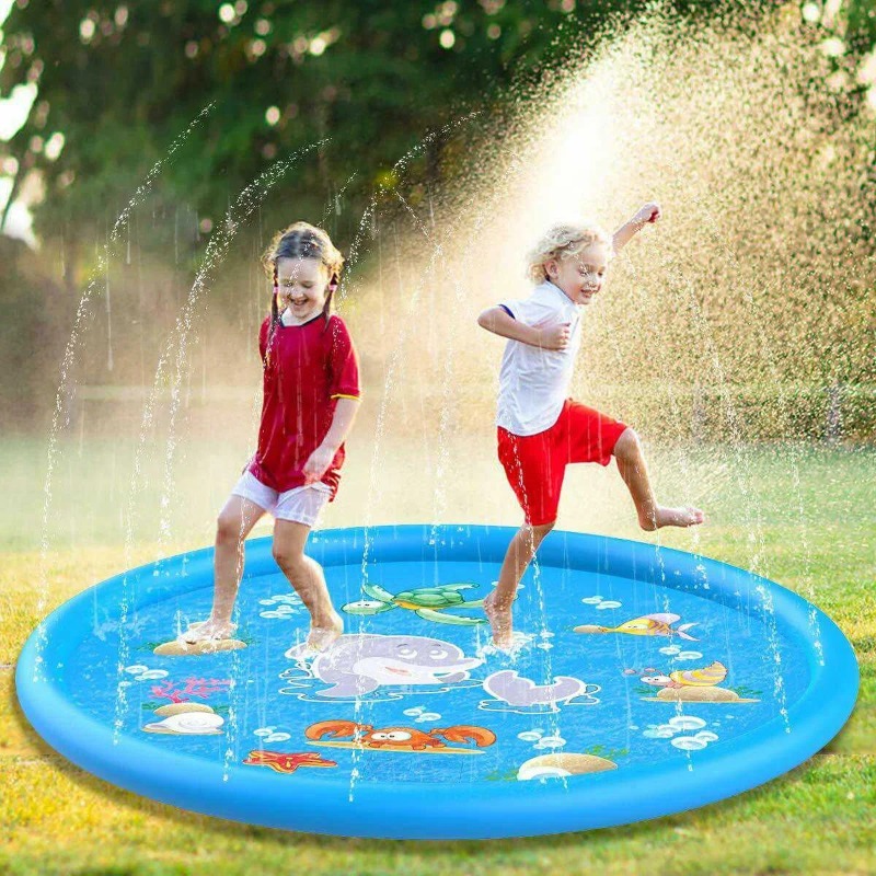 Water Splash Pools Kids Outdoo - đánh giá và giá Sprinkler Splash Pad