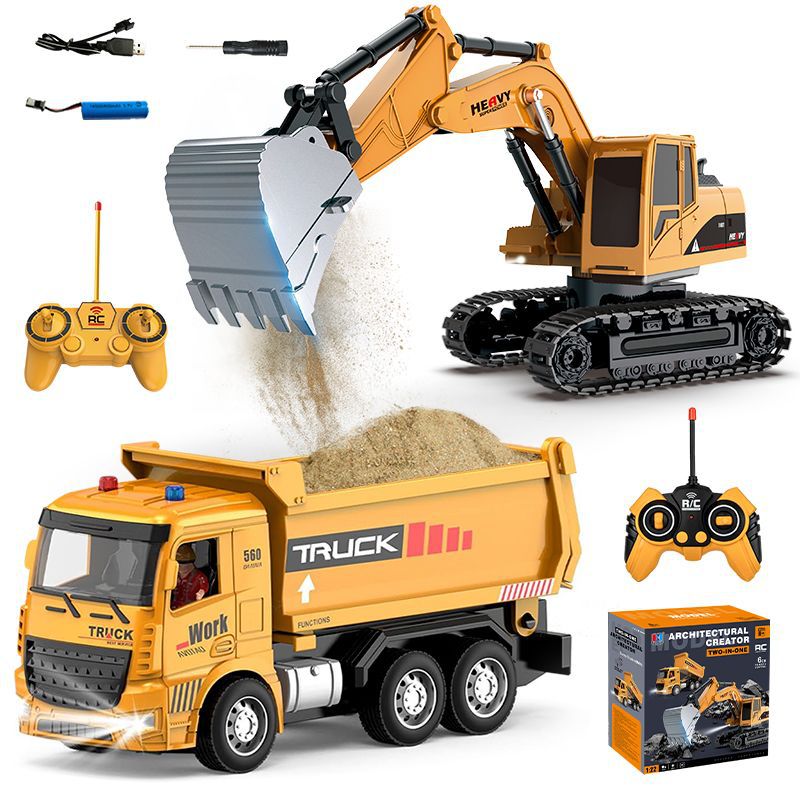 Alloy Remote Control Excavator - đánh giá và giá Kids Outdoor Vehicles