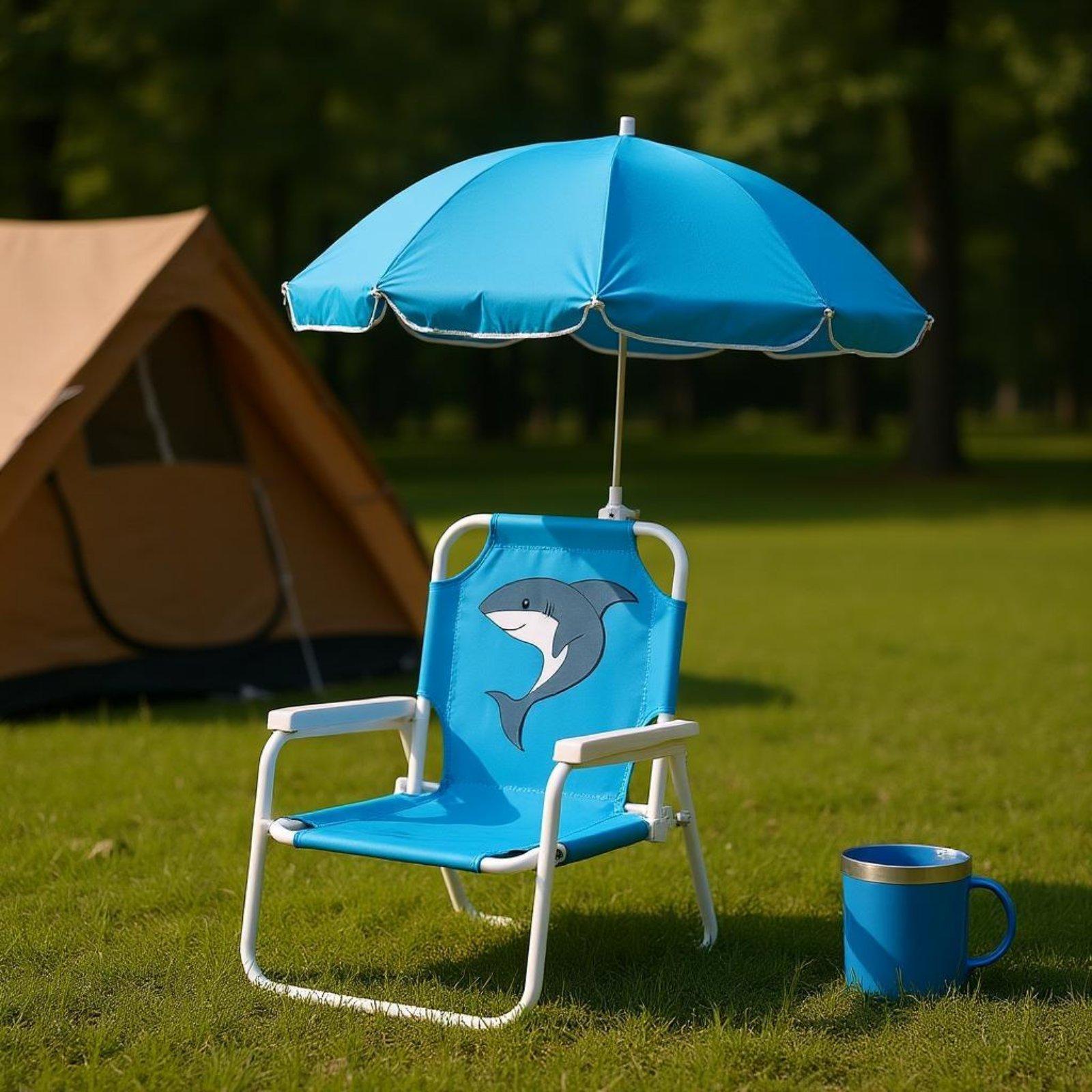 Kids Beach Chair with Umbrella - đánh giá và giá Kids Outdoor Chair Plastic