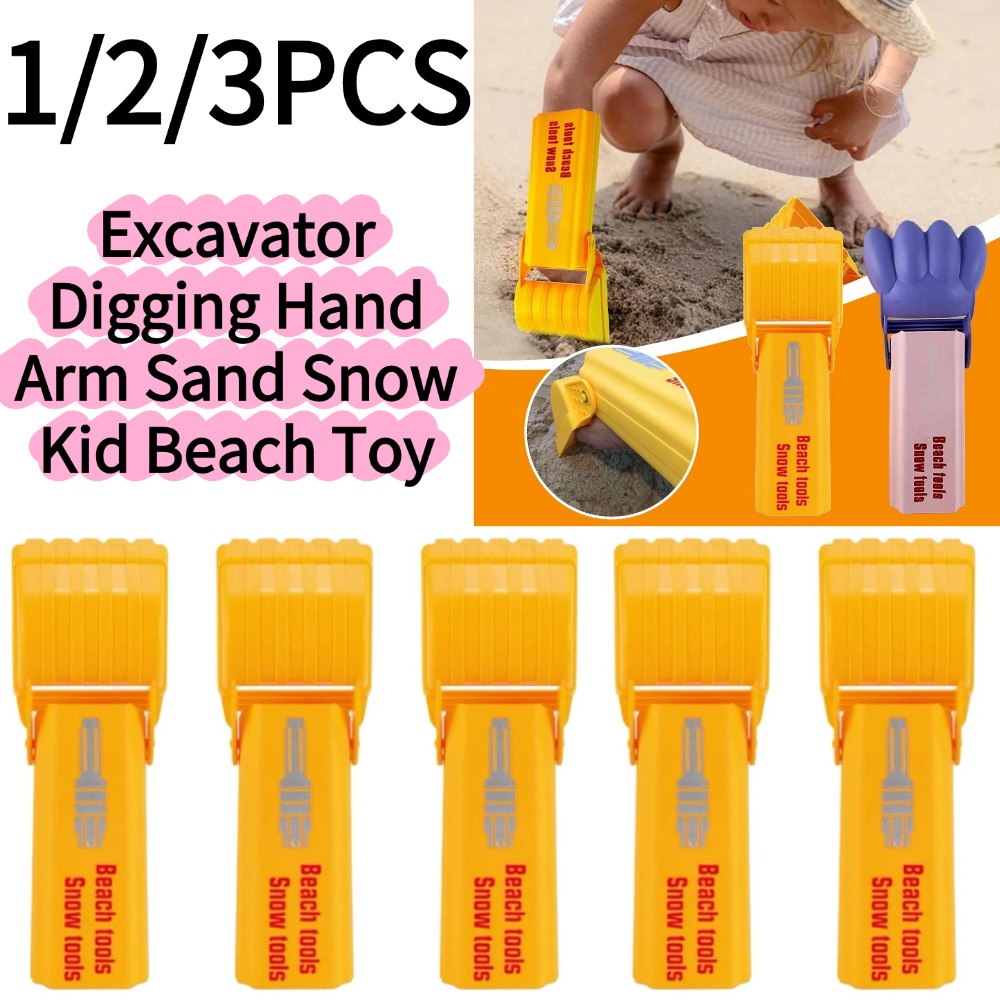1/3PCS Excavator Digging Hand  - đánh giá và giá Kids Outdoor Water Toys