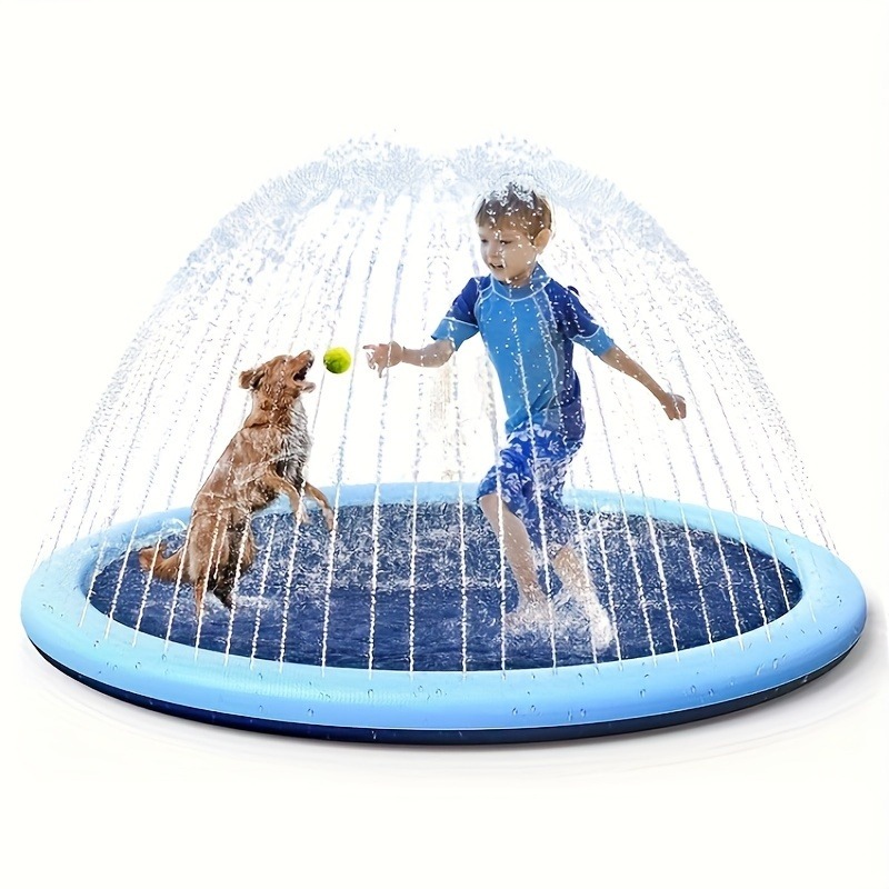 170×180cm Large Water Splash P - đánh giá và giá Sprinkler Splash Pad