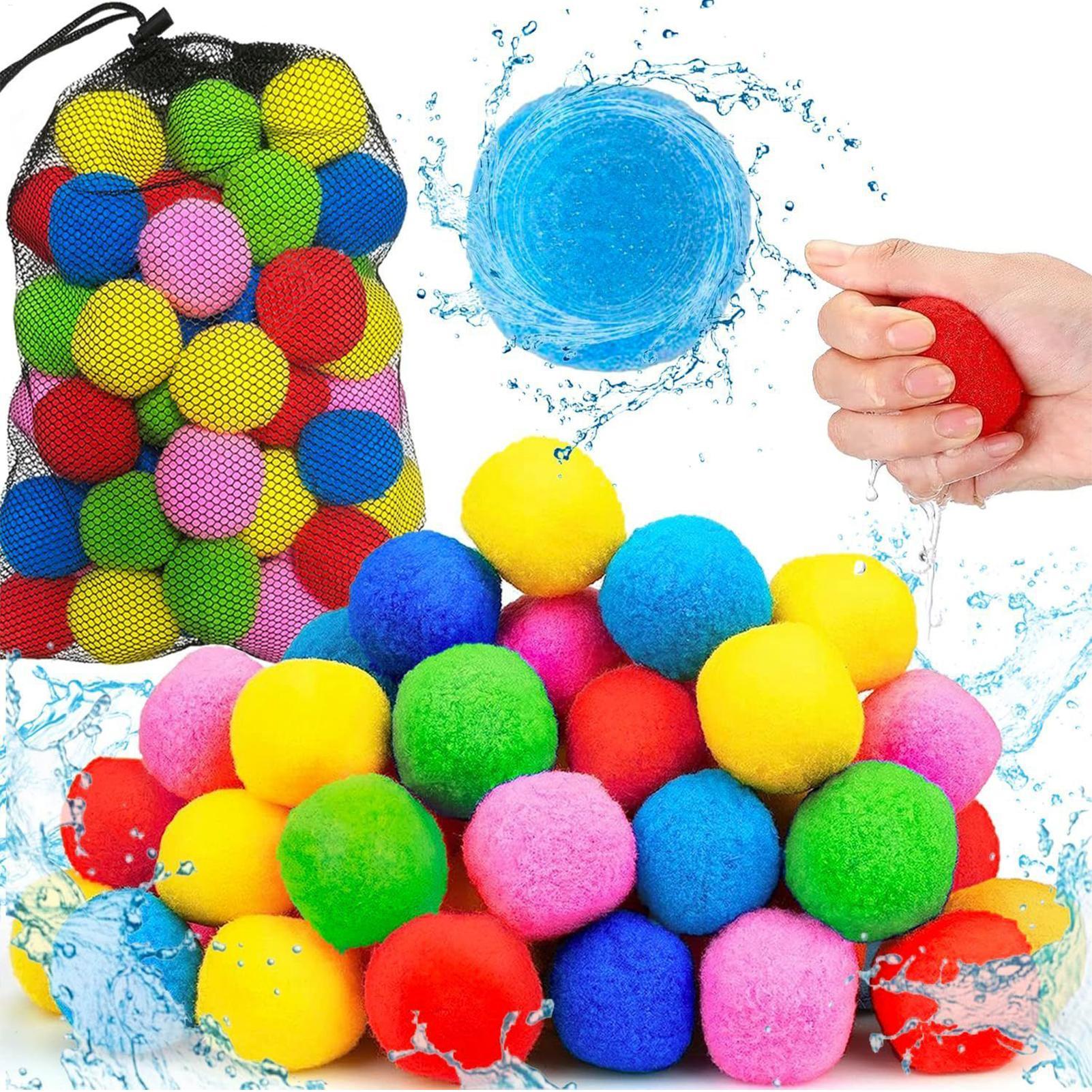 60pcs/set Reusable Water Balls - đánh giá và giá Kids Outdoor Water Toys