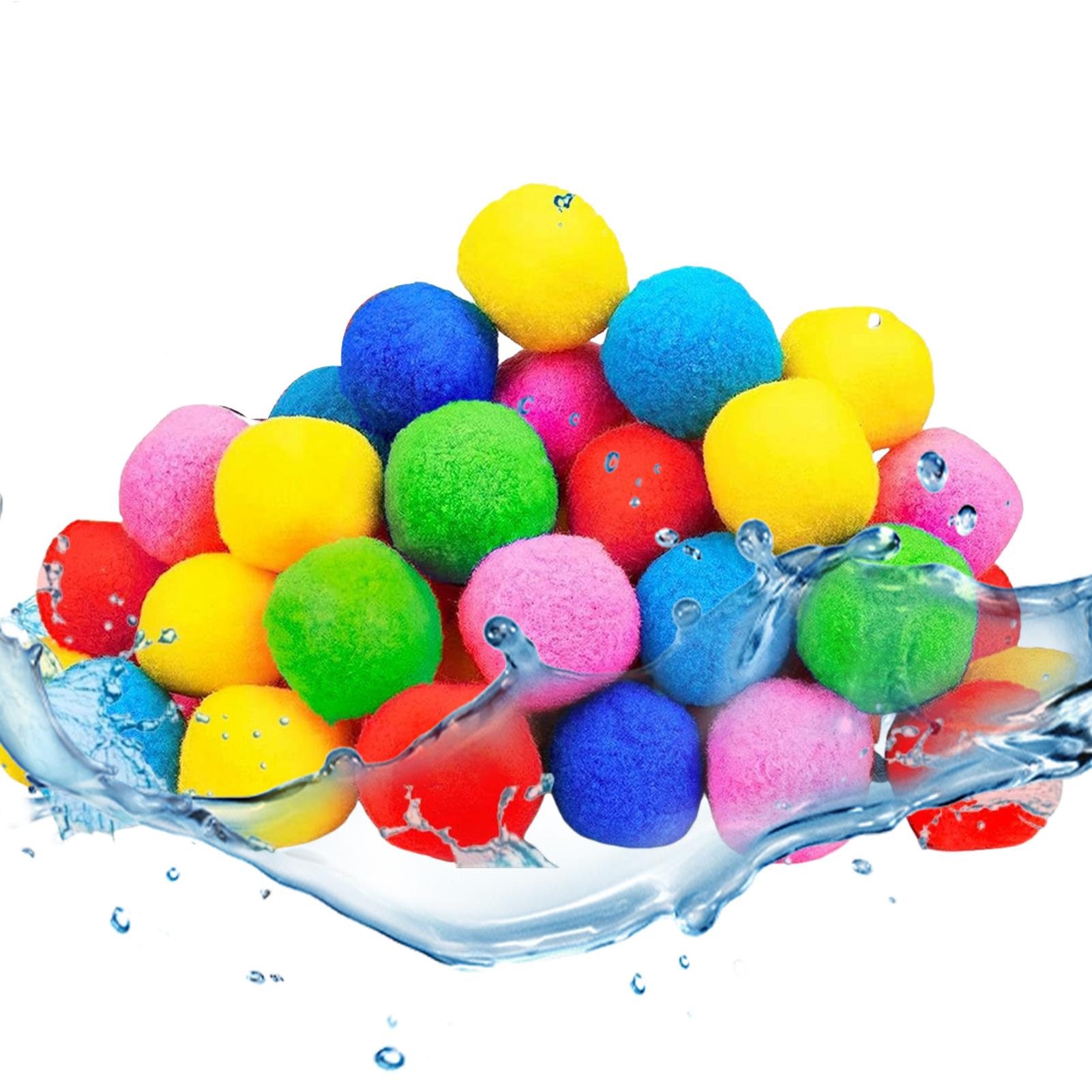 60pcs/set Reusable Water Balls - đánh giá và giá Kids Outdoor Water Toys