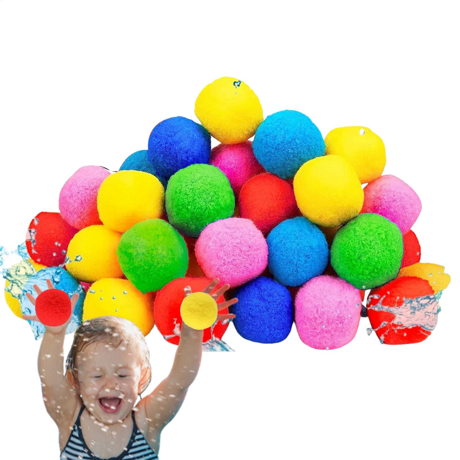 60pcs/set Reusable Water Balls - đánh giá và giá Kids Outdoor Water Toys