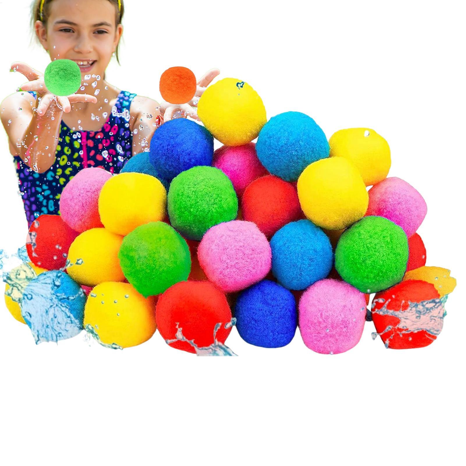 60pcs/set Reusable Water Balls - đánh giá và giá Kids Outdoor Water Toys