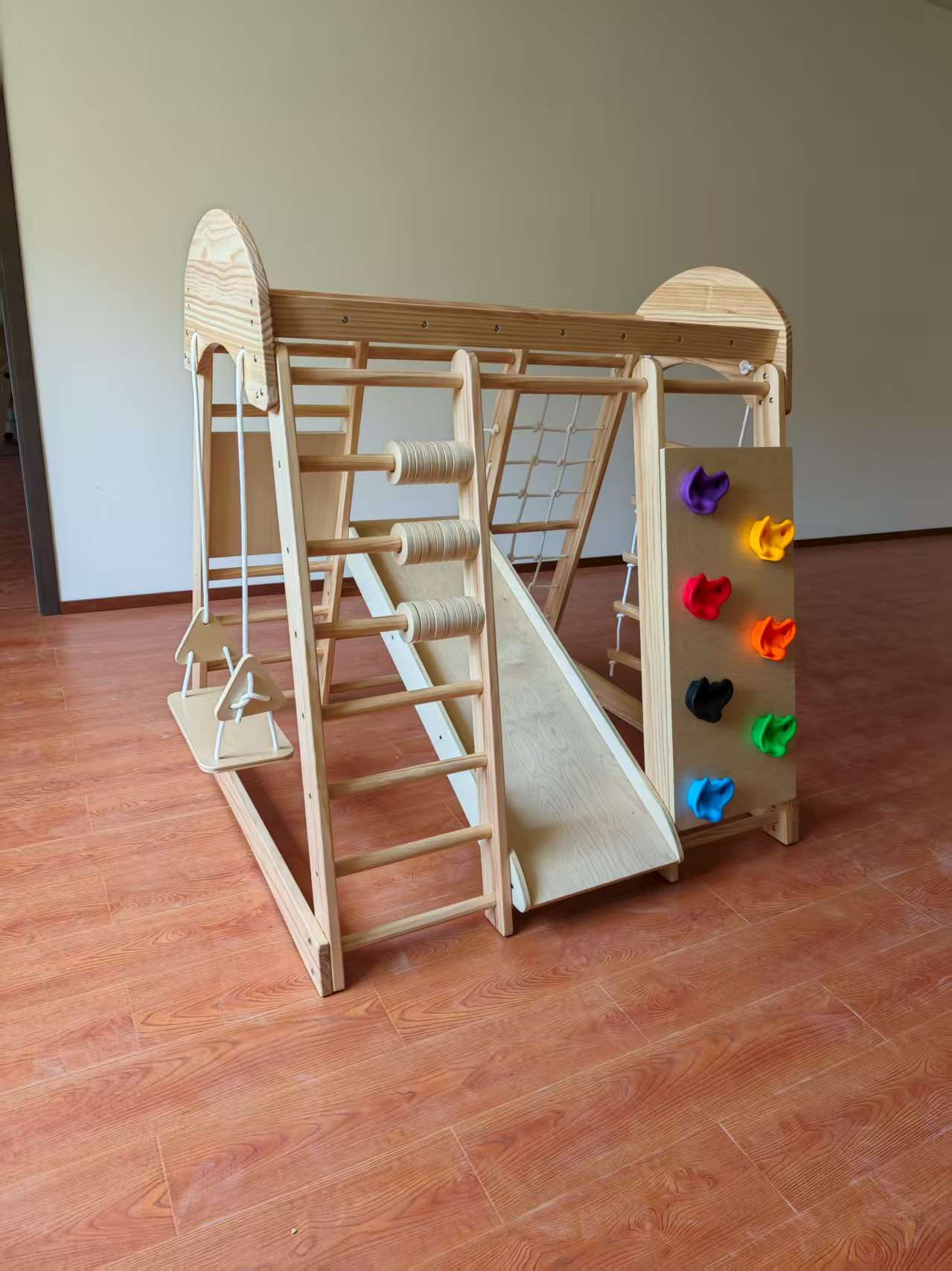 Wooden Kids Climbing Frame Lad - đánh giá và giá Kids Outdoor Climbing Frame