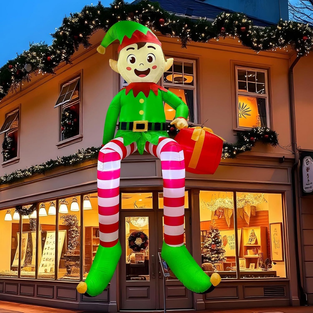 8FT Christmas Inflatables Sitt - đánh giá và giá Kids Outdoor Garden Toys
