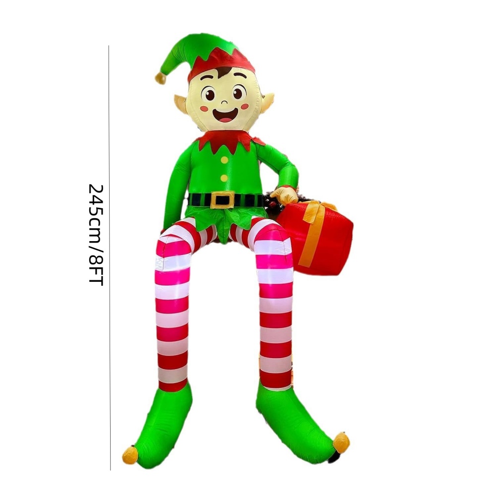 8FT Christmas Inflatables Sitt - đánh giá và giá Kids Outdoor Garden Toys