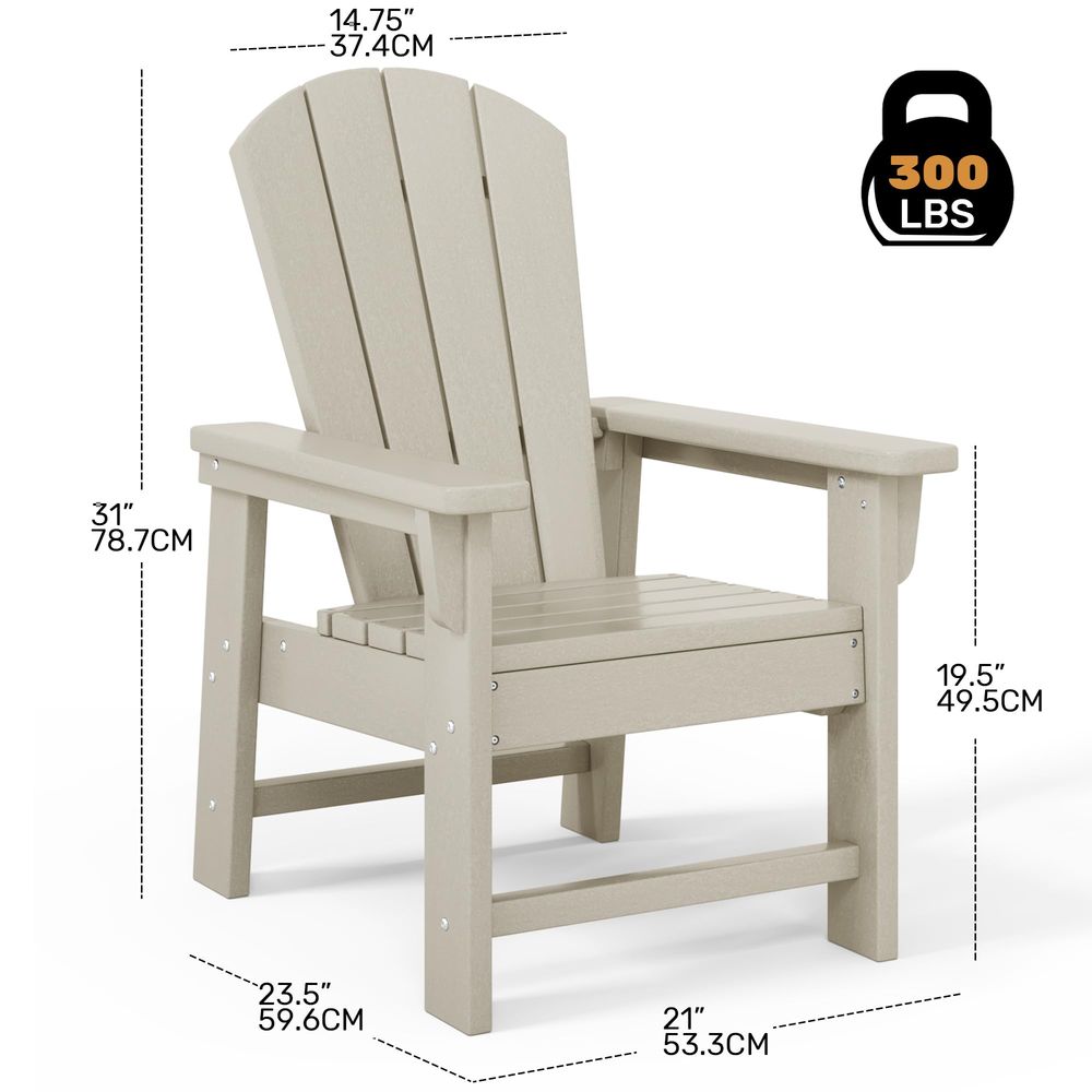 Kids Adirondack Chair Set of 4 - đánh giá và giá Kids Outdoor Lawn Chair