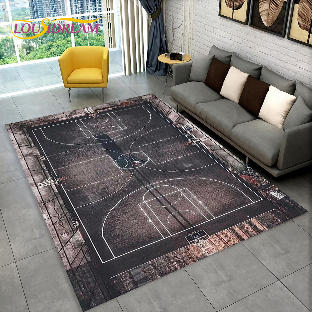 3D Basketball Cour Cartoon Are - đánh giá và giá Kids Outdoor Flooring