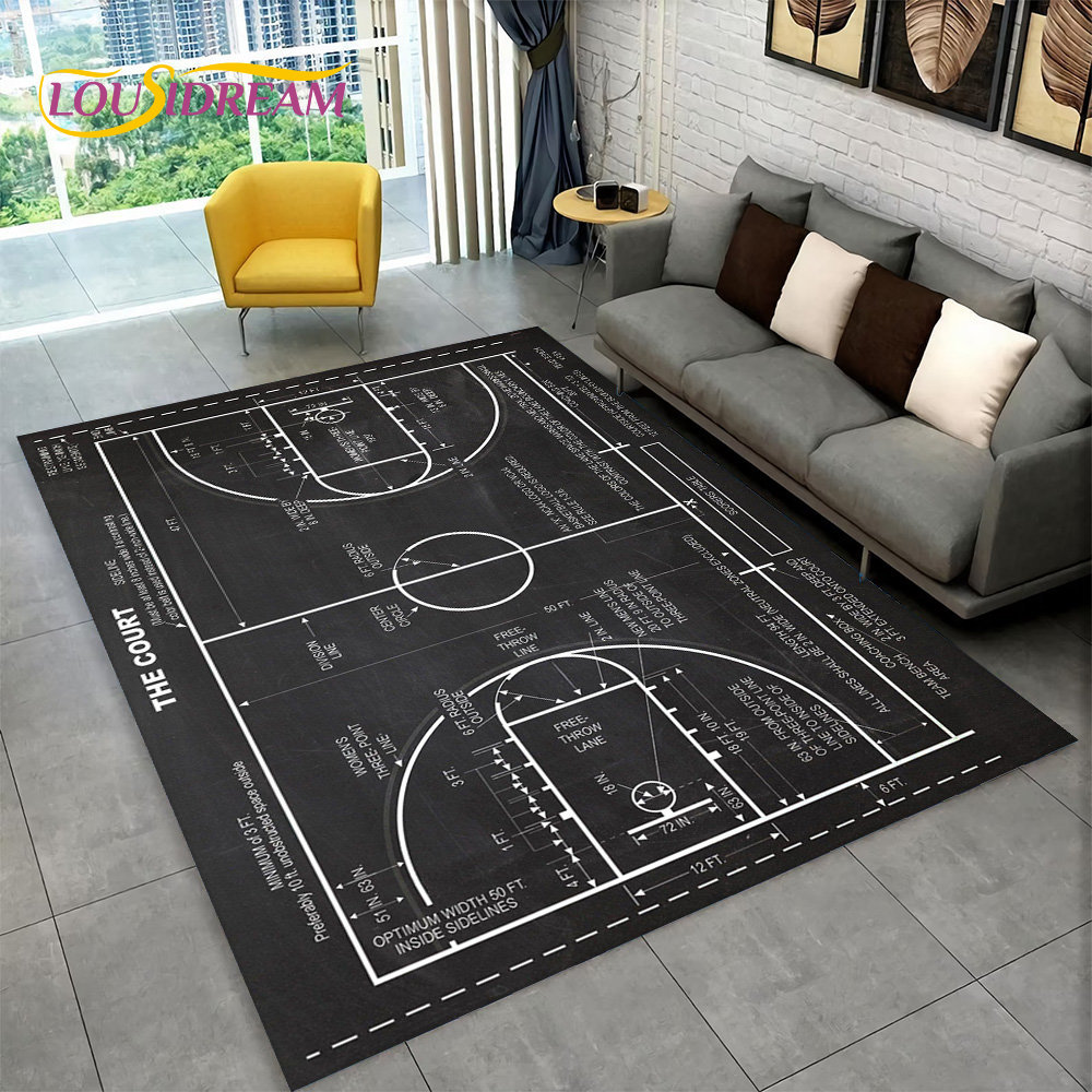 3D Basketball Cour Cartoon Are - đánh giá và giá Kids Outdoor Flooring