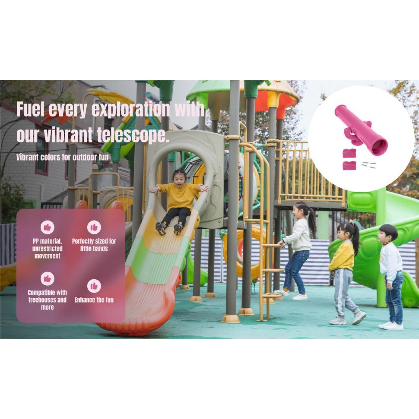 Kids Playground Telescope Toy  - đánh giá và giá Kids Outdoor Climbing Frame