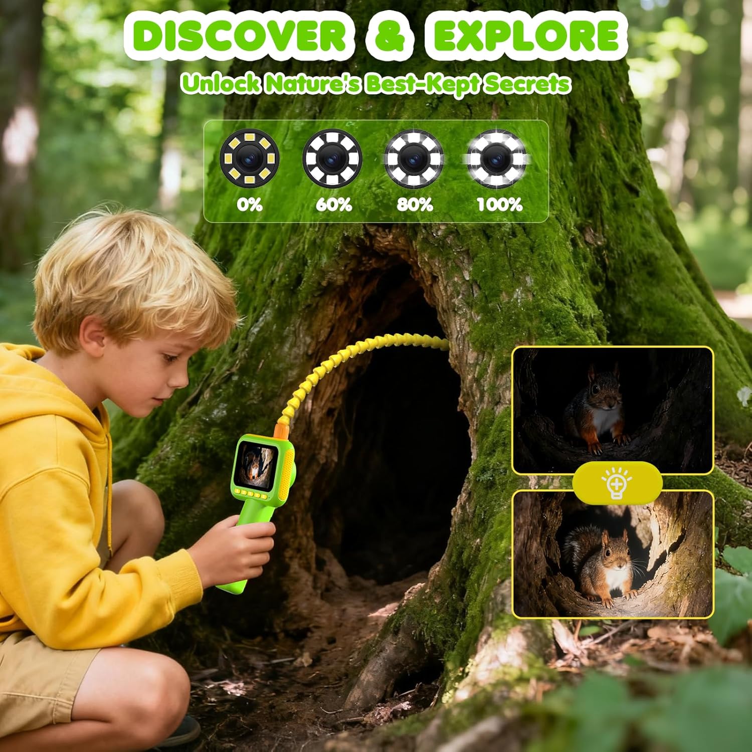 Endoscope for Kids, Borescope  - đánh giá và giá Kids Outdoor Nature Toys
