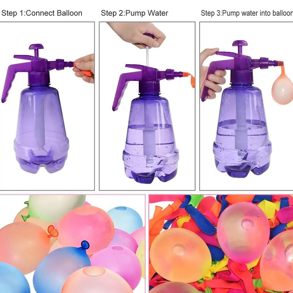 New Portable Air Water Bomb Ba - đánh giá và giá Kids Outdoor Water Toys