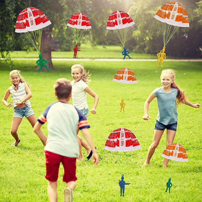 10/100pcs Parachute Toys for K - đánh giá và giá Kids Outdoor Birthday Party Ideas