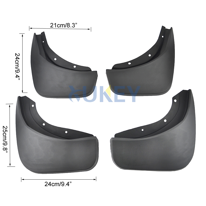 Set Mud Flaps For Volvo V90 CC - đánh giá và giá Muddy Puddle Suit