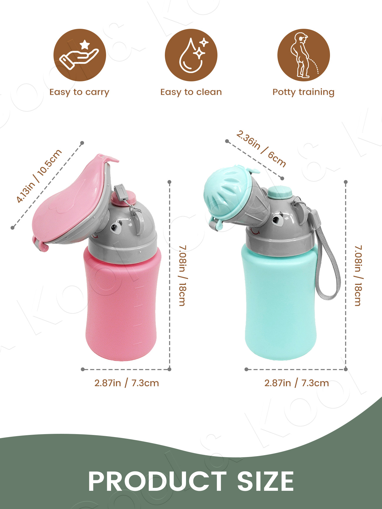 Portable Kids Travel Pee Bottl - đánh giá và giá Kids Outdoor Urinal