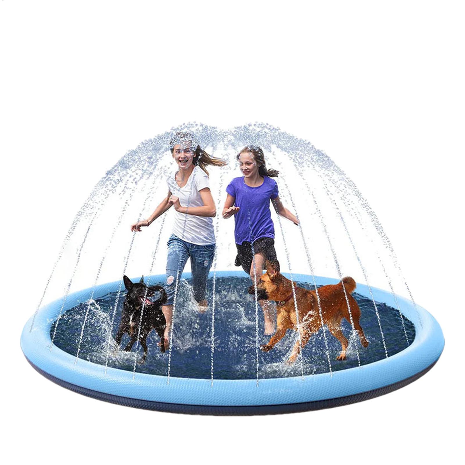 Kids Sprinkler Play Mat with S - đánh giá và giá Sprinkler Splash Pad