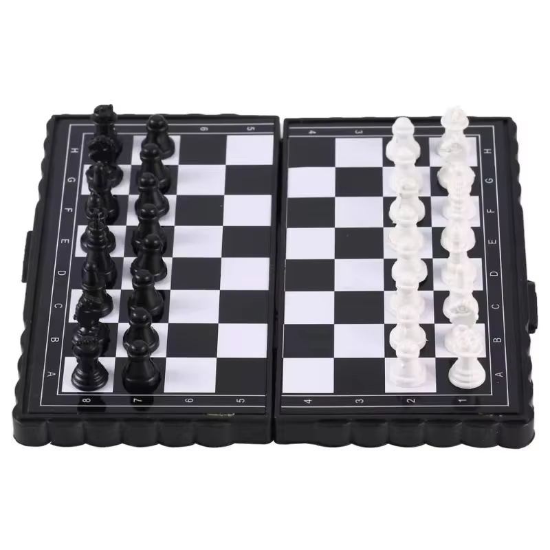 Chess Set  Mini Magnetic  Fold - đánh giá và giá Kids Outdoor Toys B&Q