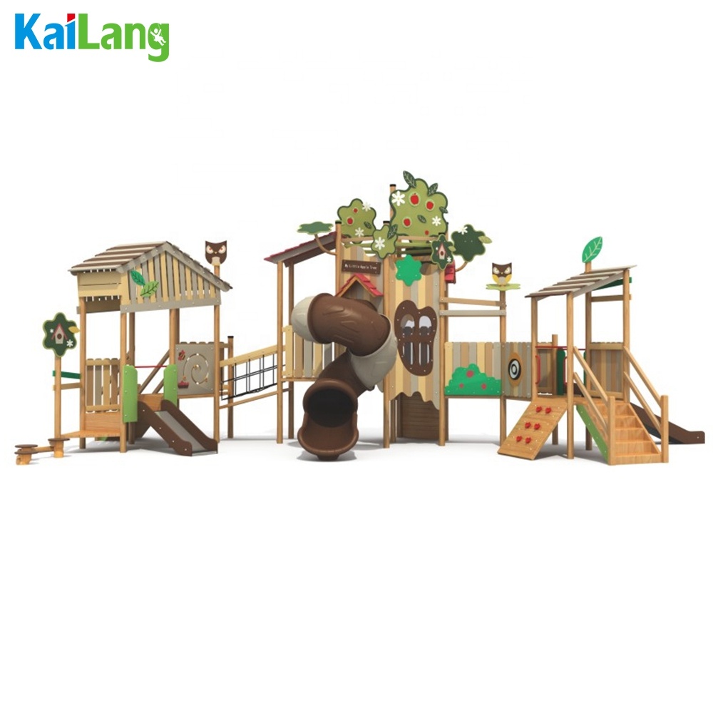 Forest Garden Wooden Amusement - đánh giá và giá Outdoor Children'S Park
