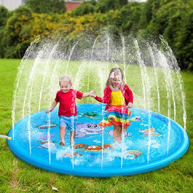 100/170cm Kids Inflatable Wate - đánh giá và giá Sprinkler Splash Pad