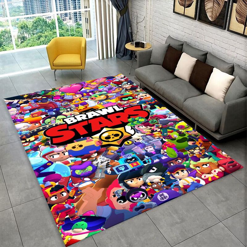 Cartoon B-Brawl Game Non-Slip  - đánh giá và giá Kids Outdoor Flooring