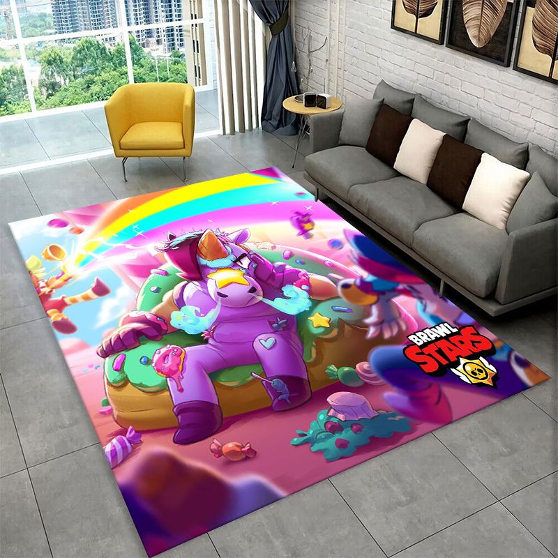 Cartoon B-Brawl Game Non-Slip  - đánh giá và giá Kids Outdoor Flooring