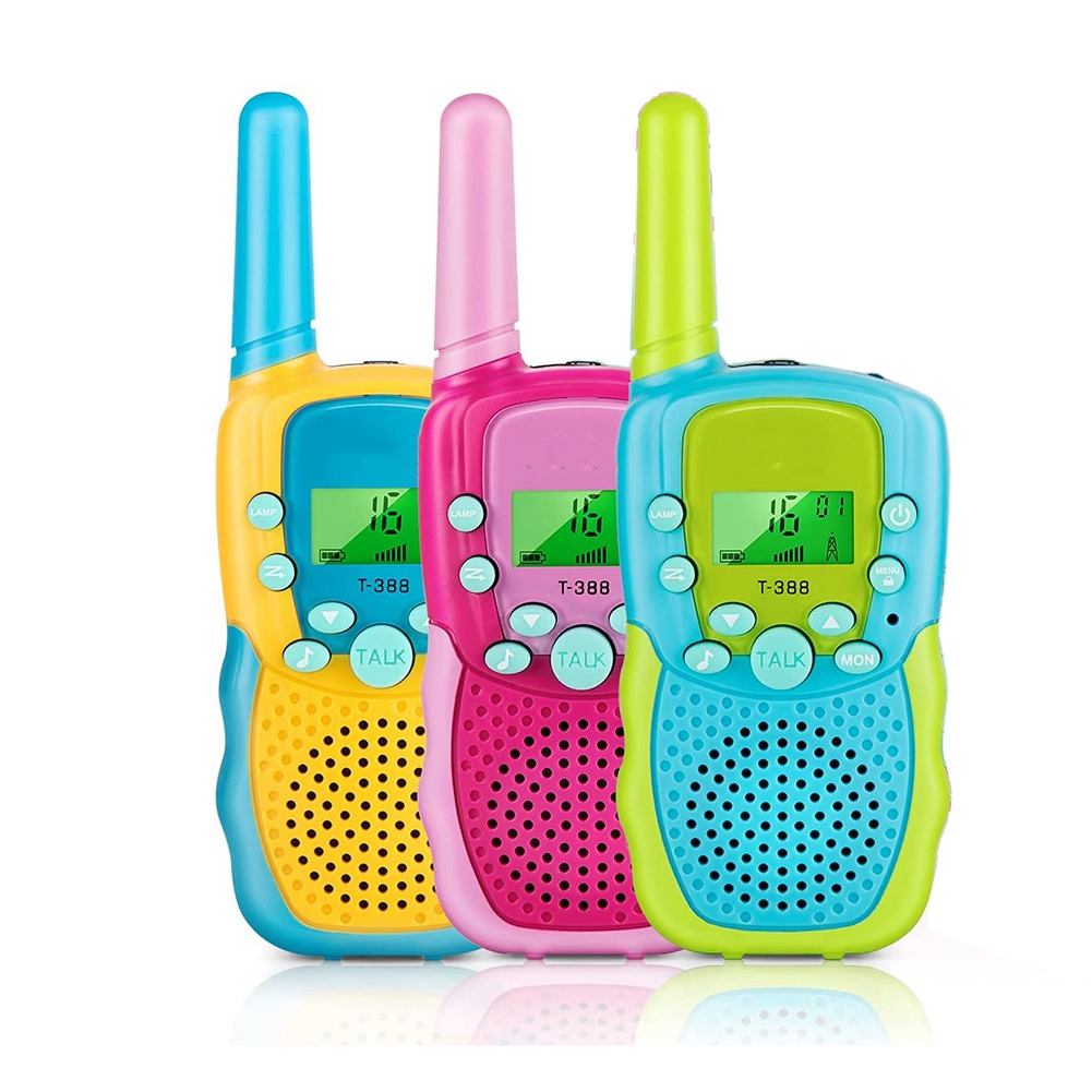 3 PCS Walkie Talkies for Kids, - đánh giá và giá Kids Outdoor Vehicles