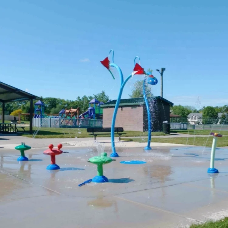 New Custom Outdoor Water Play  - đánh giá và giá Sprinkler Splash Pad