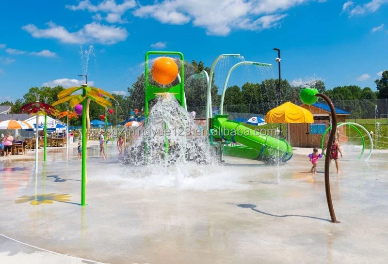 New Custom Outdoor Water Play  - đánh giá và giá Sprinkler Splash Pad